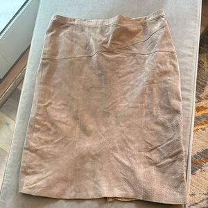 Chic Tan Pencil Skirt for Women